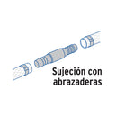 Cople Espiga para Manguera de Polipropileno 3/8" (10 mm)