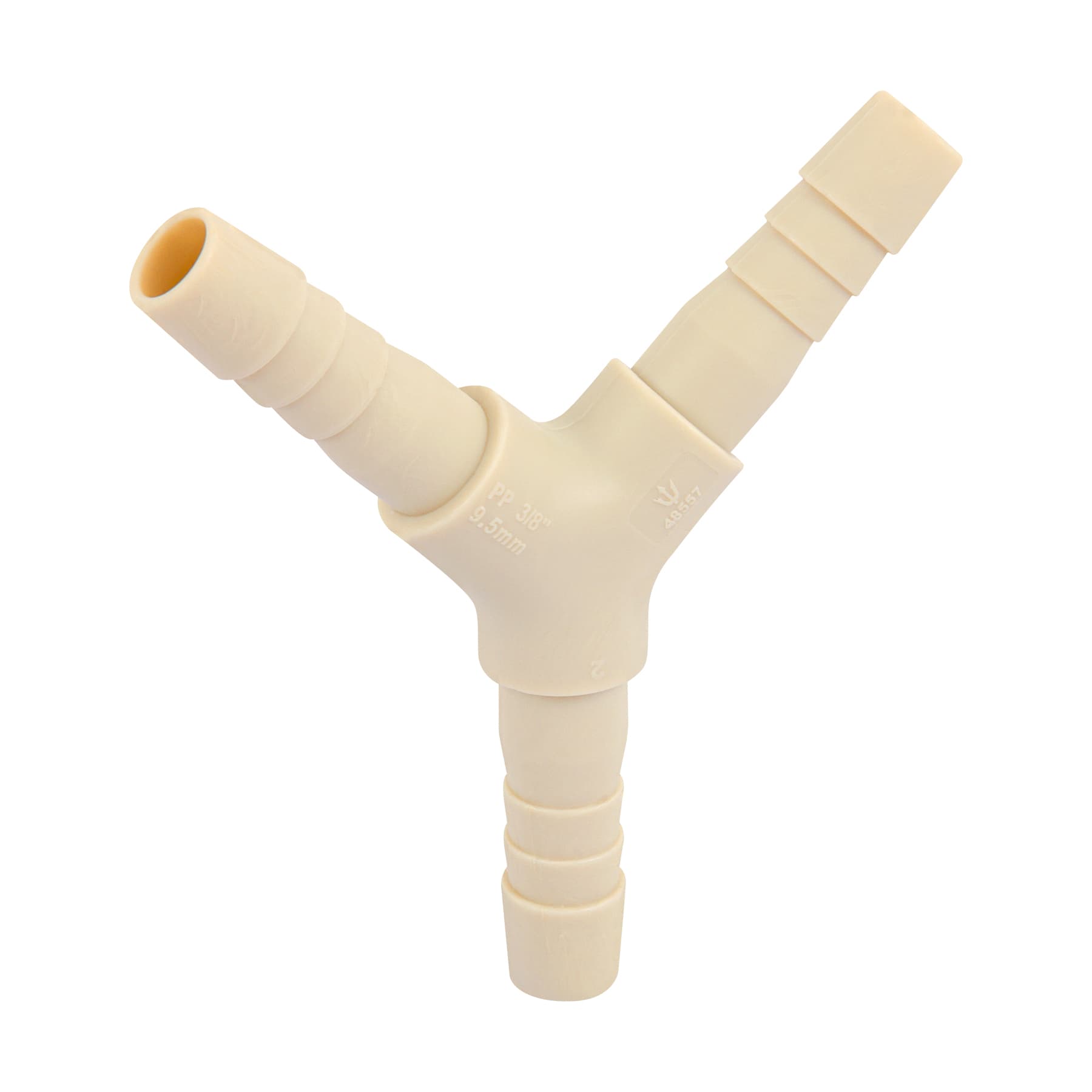 Yee Espiga para Manguera de Polipropileno 3/8" (10 mm)