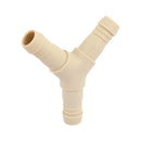 Yee Espiga para Manguera de Polipropileno 1" (25 mm)