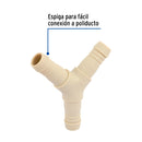 Yee Espiga para Manguera de Polipropileno 1" (25 mm)