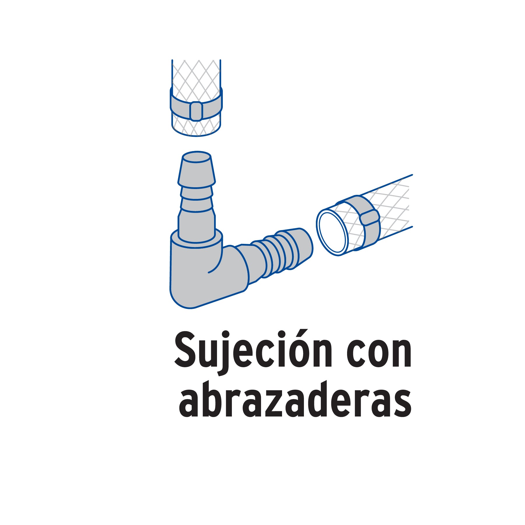 Codo 90° Espiga para Manguera de Polipropileno 3/4" (19 mm)