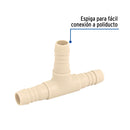 Tee Espiga para Manguera de Polipropileno 3/4" (19 mm)