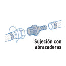 Conector Exterior Espiga para Manguera de Polipropileno 3/4" (19 mm)