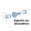 Conector Interior Espiga para Manguera de Polipropileno 1" (25 mm)