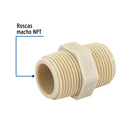 Niple Corrido de Polipropileno 3/4" (19 mm) Foset