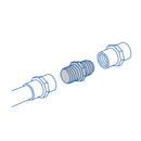 Niple Corrido de Polipropileno 3/4" (19 mm) Foset