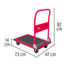 Carro de Carga Plegable Tipo Plataforma 150 Kilos Pretul