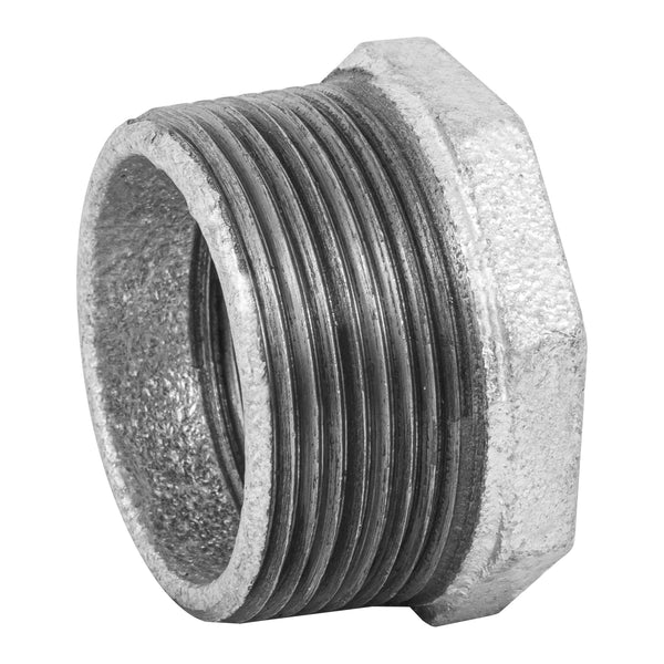 Reduccion Bushing Galvanizada 1"1/2 (38 mm) x 1"1/4 (32 mm) Galvaflow