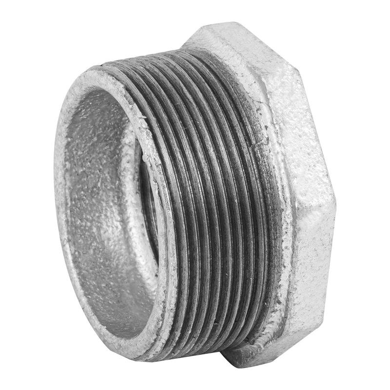 Reduccion Bushing Galvanizada 2" (50 mm) x 1"1/4 (32 mm) Galvaflow