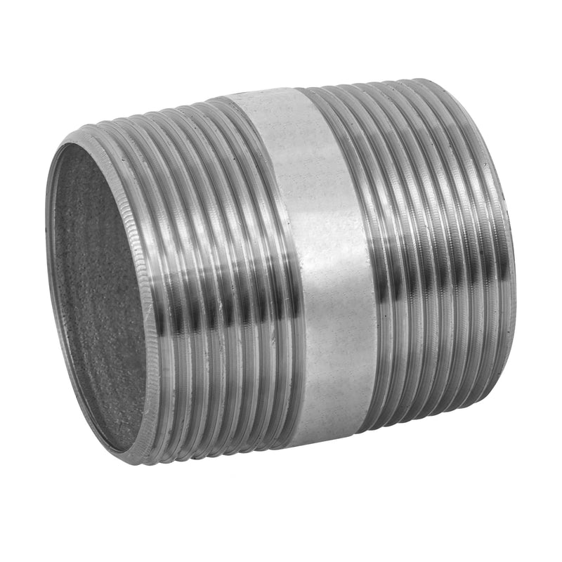 Niple Galvanizado 1"1/2 (38 mm) X 2" (5 cm) Galvaflow