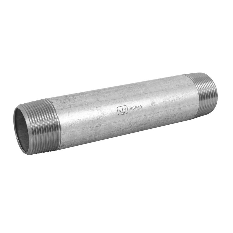 Niple Galvanizado 1"1/2 (38 mm) X 10" (25 cm) Galvaflow