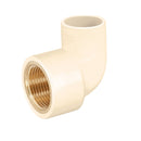 Codo CPVC 90° Rosca Interior Inserto de Laton Hidroflow 1/2" (13 mm)