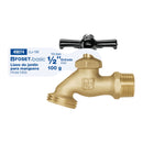 Llave de Nariz para Manguera 1/2" Laton Foset