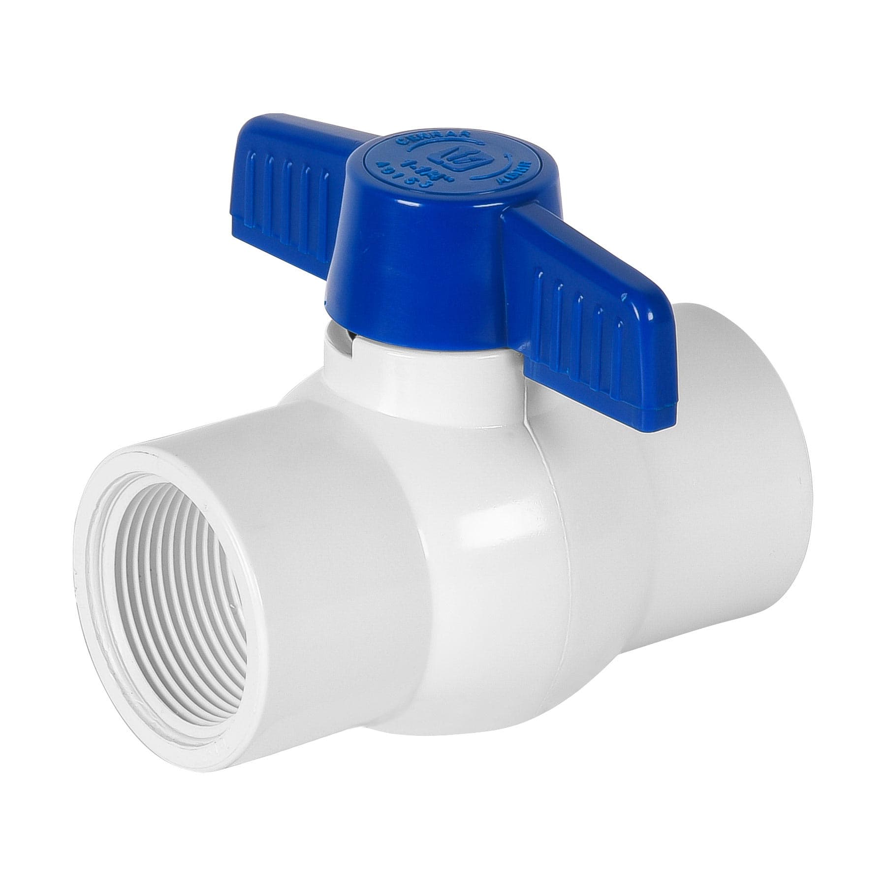 Valvula Esfera PVC Hidraulico Roscable Saniflow 1"1/4 (32 mm)