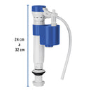 Valvula de Llenado Tanque Bajo con Flotador Integrado Foset