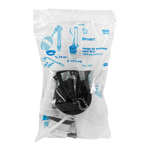 Herrajes para Sanitario Descarga 2" Clasico Foset