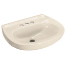 Lavabo Ceramico con Rebosadero Marfil Foset