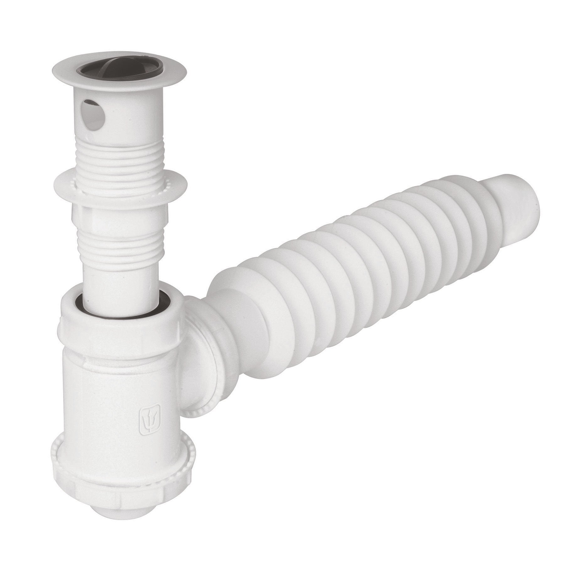 Cespol para Lavabo Flexible de Bote de Polipropileno 1"1/4 Foset