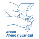 Llave Individual para Fregadero Cuello Corto con Maneral Metalico Foset Basic