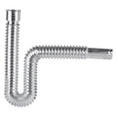 Cespol Flexible Tipo "P" para Lavabo o Fregadero Extra Largo Cromo Foset