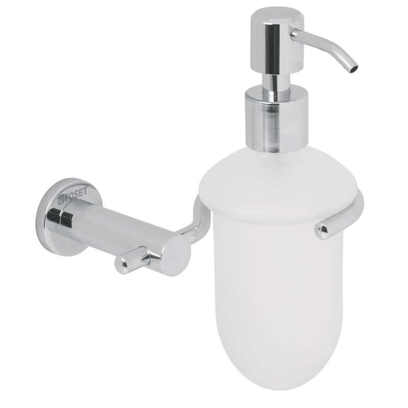 Dispensador de Jabon Liquido Acabado Cromo Foset Element