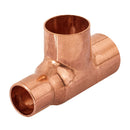 Tee Cobre Reducida 3/4" X 1/2" X 3/4" Foset