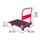 Carro de Carga Plegable Tipo Plataforma 300 Kilos Pretul