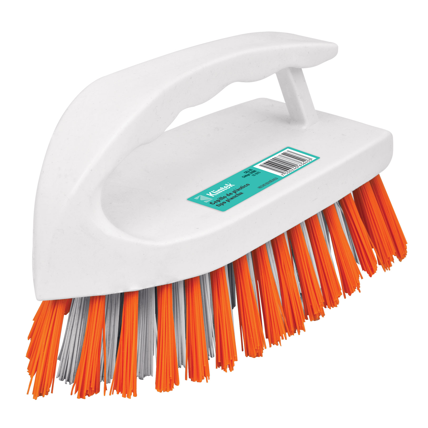 Cepillo de Plastico Tipo Plancha con Mango Klintek