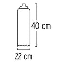 Trapeador Tipo Mechudo 350 gr de Algodon Klintek