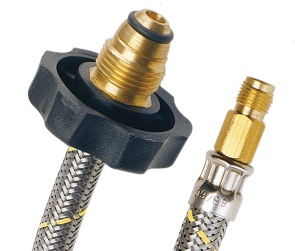 Pigtail Flexible con Maneral para Regulador de 2 Vias Coflex