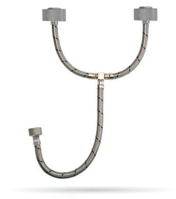 Conector Flexible Tipo T para Lavabo o Fregadero Coflex