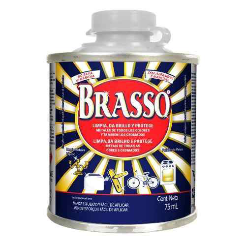 Limpiador para Metales Liquido  75 ml Brasso