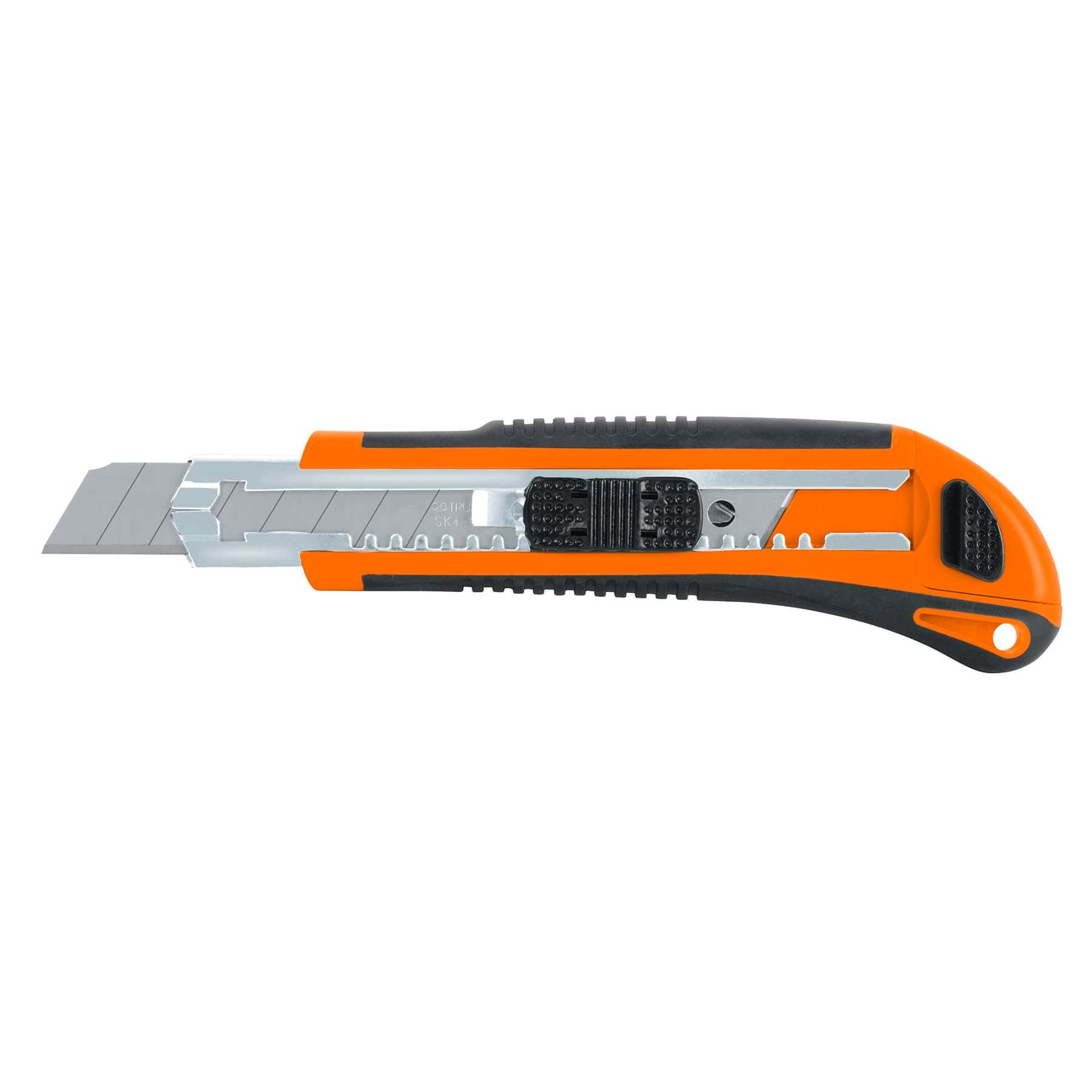 Cutter 18 mm Cuerpo de Plastico Alma Metalica con Grip Truper