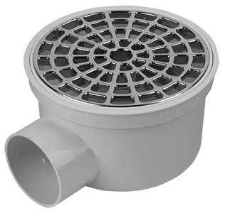 Cespol PVC Sanitario 1 Salida Lateral 1"1/2 (40 mm)