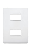 Placa 2 Modulos Blanca Modus Bticino