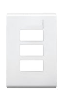Placa 3 Modulos Blanca Modus Bticino