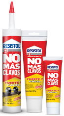 Adhesivo de Montaje No Mas Clavos Blanco Cartucho 353 gms Resistol