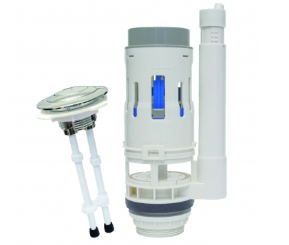 Valvula Descarga Dual 2" para Sanitario de 2 Piezas Boton Superior Coflex