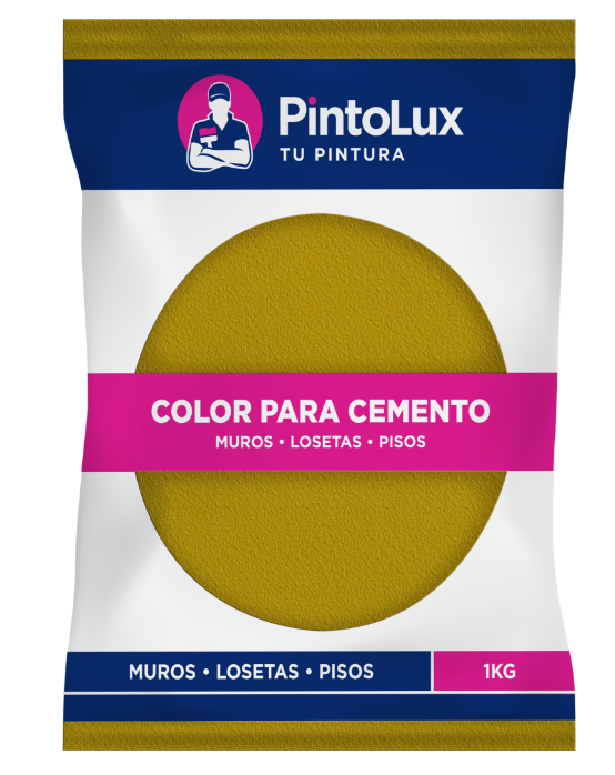 Color para Cemento 1 Kilo Pintolux Rojo Oxido 105