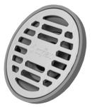 Coladera Redonda de ABS con Rejilla Cromada Coflex