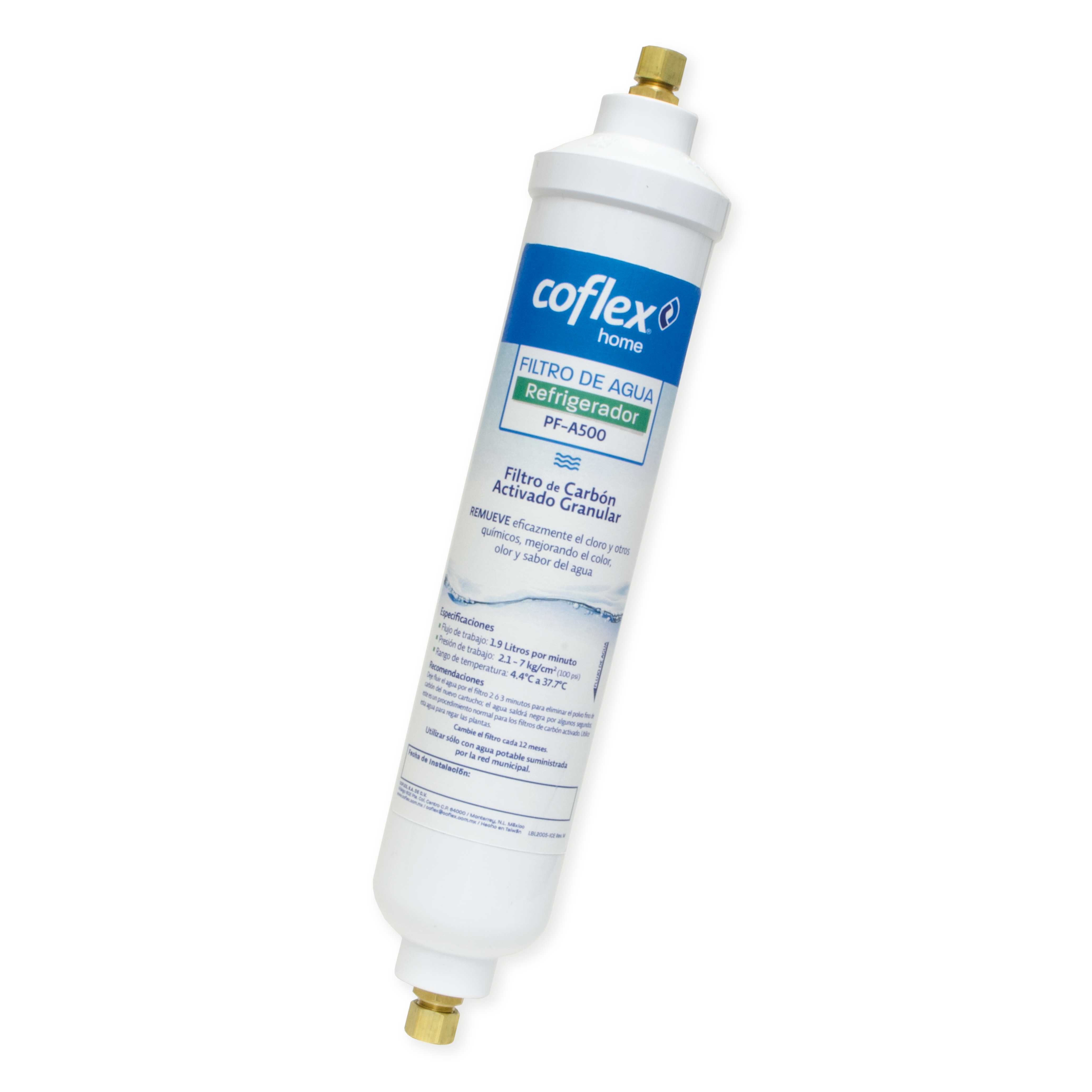Filtro para Agua de Carbon Activado para Refrigerador Coflex