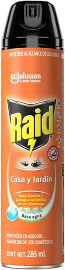 Insecticida Raid Casa y Jardin en Aerosol 285 ml Johnson