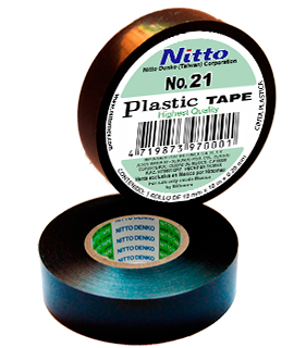 Cinta de Aislar 19 mm X 18 mts No 21 Negra Nitto