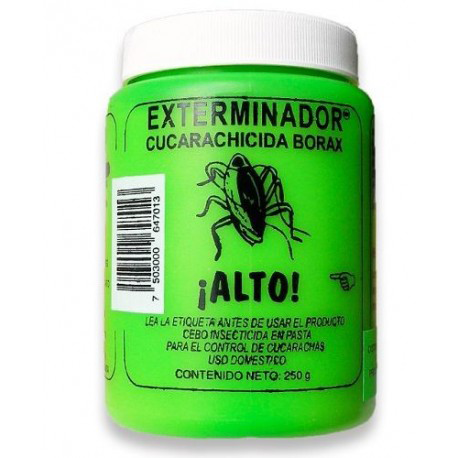 Exterminador Cucarachicida Borax 250 gms