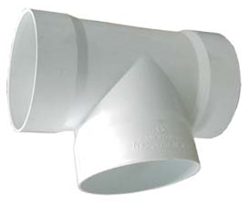 Tee PVC Sanitario 2" (50 mm)
