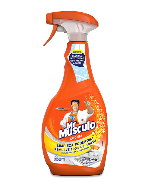 Limpiador para Cocina Naranja 650 ml Mr Musculo