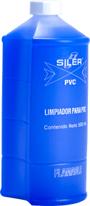 Limpiador para PVC 500 ml Siler
